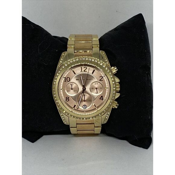Michael Kors Blair MK6316 Women's Stainless Steel Analog Dial Quartz Watch UC640 - Picture 1 of 12